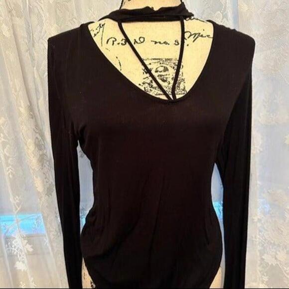 Project Social T Tops - Classic Black Long Sleeve Sweater